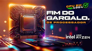 PROCESSADOR COM GARGALO  CPU EM 100  FAÇA ISSO E AUMENTE O DESEMPENHO DO PC E FPS NOS JOGOS [upl. by Alick740]