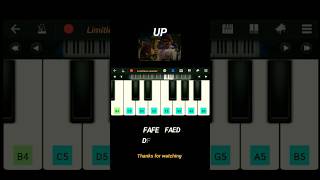 Married Life  UP  Piano Tutorial shorts tutorial [upl. by Sternberg392]