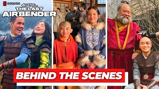 MAKING OF Avatar The Last Airbender Netflix Behind The Scenes amp Bloopers [upl. by Aiotal]