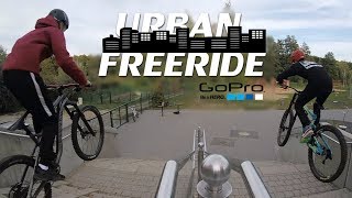 URBAN FREERIDE in Gadebusch  TreppenGaps Mini Whip Off 😃 und mehr  HandlebarBiker [upl. by Linnette]