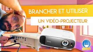 Comment brancher et utiliser un vidéoprojecteur en classe  Profession Prof [upl. by Web533]