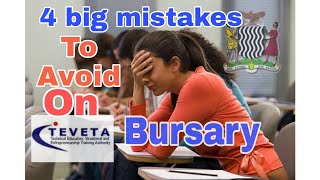 4 big things to avoid when applying for Teveta bursary 2024 [upl. by Atires]