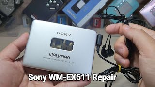 Sony WMEX511 Repair Cassette Player Walkman [upl. by Elmer]