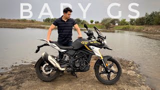 2022 BMW G 310 GS Review  Better Than KTM Adventure 390 [upl. by Ruhtra891]