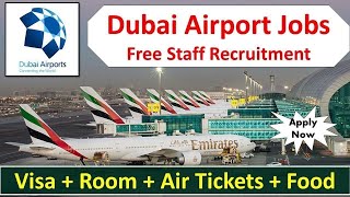 Flydubai Airline Jobs In Dubai Airport 2024 dubaiairportjobs jobsindubaionvisitvisa [upl. by Hooke]