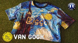 Adidas Ajax Vincent van Gogh 2023 jersey unboxing Min Lin ajaxamsterdam [upl. by Lad270]