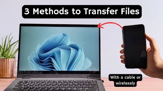 How to Transfer Files From Android to PC Updated [upl. by Ordnas108]