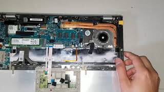 Sony VAIO SVP132A1CW Disassembly SSD Upgrade Fan Repair The SSD is an m2 SATA NOT PCIE [upl. by Eigram]