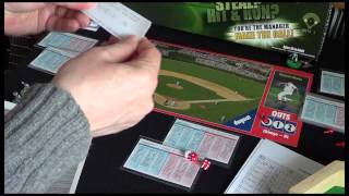 PART 4  How to play StratOMatic Baseball  ADVANCED Baserunning [upl. by Atiek]