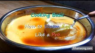 How to Steam Egg like a Masterchef 如何蒸水蛋 [upl. by Moishe]