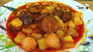 recept za krompir paprikaš koji osvaja svet godinama madjarski burgonya pörkölt [upl. by Ruford]