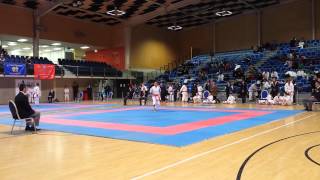 NZ Karate Nationals 2014 Senior Female Kata  Marina Monk vs Andrea Anacan [upl. by Sajovich]