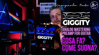 Voodoo Lab Giggity Analog Mastering Preamp for Guitar  Cosa fa Come suona [upl. by Katee]