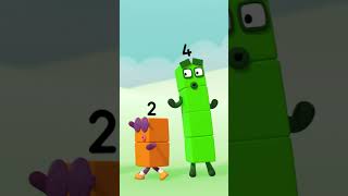 1 2 3 4 5 🧮  Exciting Counting Fun  Counting for Kids  Numberblocks shorts [upl. by Ashia]