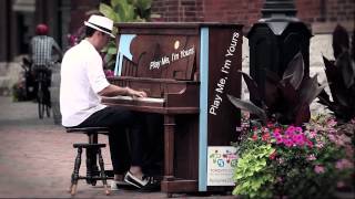 Distillery District  Street Pianos 2012 Toronto  Arash Behzadi [upl. by Noyk876]