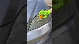 Headlight cleaning hack [upl. by Louella]