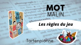 Mot Malin Règles du jeu💡 Tartenpionne [upl. by O'Driscoll]