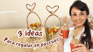 3 Ideas para regalar pascuas easter [upl. by Asirac]