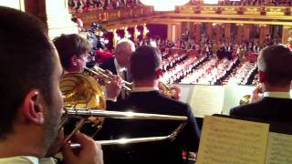 Vienna Philharmonic Fanfare  Recorded LIVE at the Vienna Philharmonic Ball January 2011 [upl. by Tichonn]