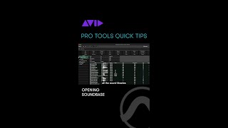 Learn how to open Soundbase to access the loops and samples in your Pro Tools Sound Library [upl. by Tosch]