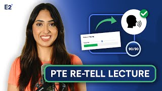 PTE Speaking 9090 Tips amp Tricks  Retell Lecture [upl. by Zacek858]