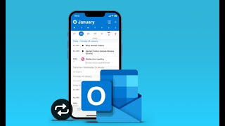 How to sync Outlook Calendar with iPhone [upl. by Inahs674]