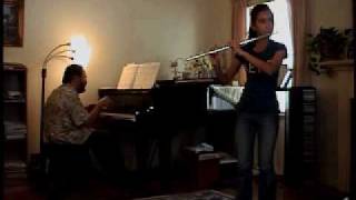 C Chaminade  Concertino for Flute and Piano Op 107 [upl. by Nodarse]