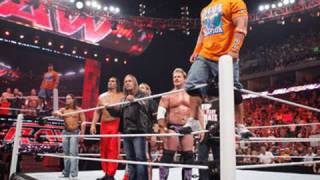 Raw Cena assembles a team to combat The Nexus at SummerSlam [upl. by Tnilc471]