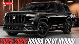 Redesign  2025 Honda Pilot Hybrid  First Look  Release And Date [upl. by Casar]