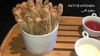 اصابع كورجيتقرعةكوسا مقرمشة لذيذة صحية و في دقائق بدون قلي Baked Crispy Zucchini Fries [upl. by Letnuhs]