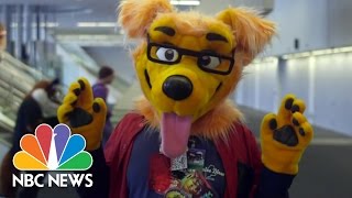 Furries Of Anthrocon Beneath The Fursuit  NBC News [upl. by Danila853]