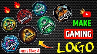 Gaming Logo Kaise Banaye  gaming logo kaise banaen  How to create gaming logo  Gaming Logo [upl. by Karil]