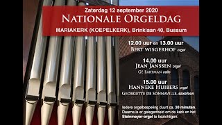 Nationale Orgeldag 2020  Mariakerk Koepelkerk te Bussum [upl. by Kingston]