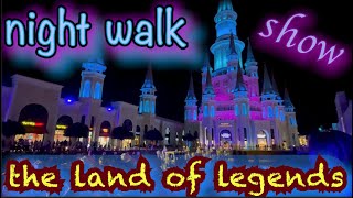 Night Walk in The Land of Legends – A MUST SEE in Belek Antalya Turkey Autumn 2022 [upl. by Humo]