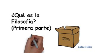 ¿Qué es la Filosofía Primera Parte [upl. by Yorle]