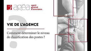 Tuto agéa  Comment déterminer le niveau de classification des postes [upl. by Meekar]