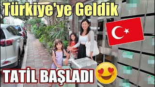 Tatil Başladı😍Tüm Aile Türkiyeye GELDİK🇹🇷 【İstanbul Bölüm 1】 [upl. by Newman207]