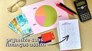 Como se organizar financeiramente 7 passos para sair do caos financeiro 💸 [upl. by Bolger]