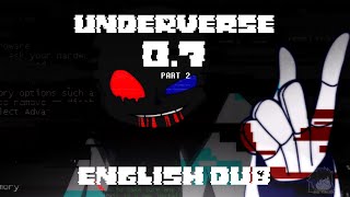 UNDERVERSE 07 PART 2  FATALERROR Fight  English dub Ft RiderikReyes [upl. by Emia]