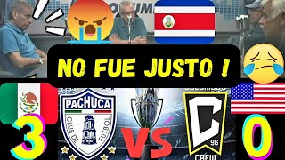 TICOS EXPLOTAN X PACHUCA CAMPEON DE LA CONCACHAMPIONS  PACHUCA VS COLUMBUS CREW  NO ES JUSTO DICEN [upl. by Carmina924]