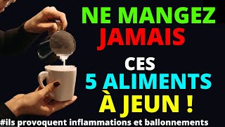 5 aliments que vous ne devriez jamais manger à jeun VS 4 excellents aliments pour le petit déjeuner [upl. by Adnorat]