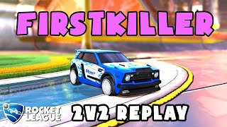 Firstkiller Ranked 2v2 POV 470  FK amp Evoh VS Diaz amp Tvaristo  Rocket League Replays [upl. by Heshum]