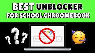 Best Unblocker 2024  New WORKING PROXY For School 2024 [upl. by Ocirne573]