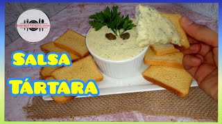 Salsa Tartara Casera Venezolana  Muy fácil de Preparar y Muy deliciosa [upl. by Hallam]