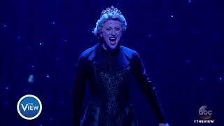 Frozen The Broadway Musical s Caissie Levy Performs  Let It Go 2 [upl. by Carmon]