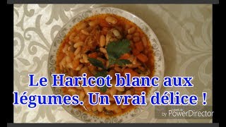 Haricots blancs à la sauce et légumes [upl. by Mick]