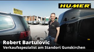 Robert Bartulovic stellt sich vor  dein HUMER Verkaufsspezialist in Gunskirchen [upl. by Ealasaid209]