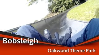 Oakwood Theme Park  Bobsleigh [upl. by Haelahk]