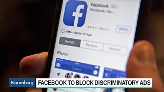 Facebook to Block Discriminatory Ads in Legal Accord [upl. by Ahcorb252]