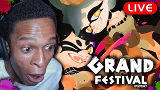 GRAND FEST TEAM PAST WERE TAKING OVER  Splatoon 3 Splatfest Live Stream [upl. by Anasiul4]